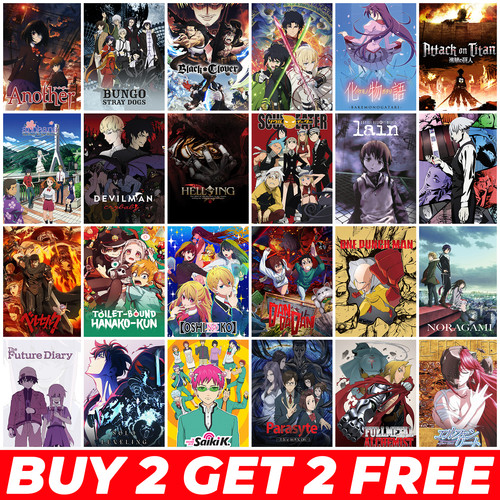Anime posters wall - posters,