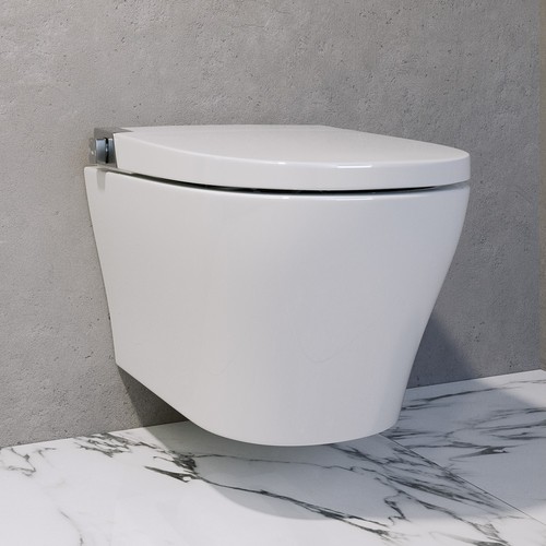 Wall hung smart bidet japanese - wall,