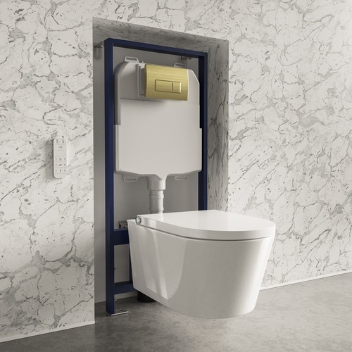 Wall hung smart bidet japanese - smart,