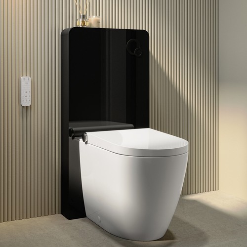 Back wall smart bidet - wall,