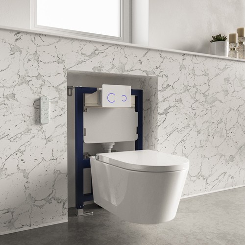 Wall hung smart - hung,