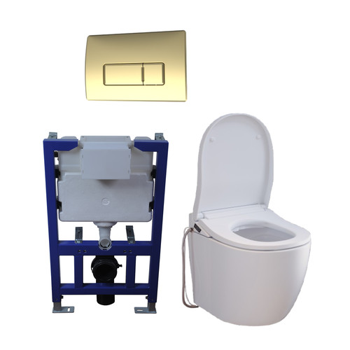 Wall hung smart - wall, bidet