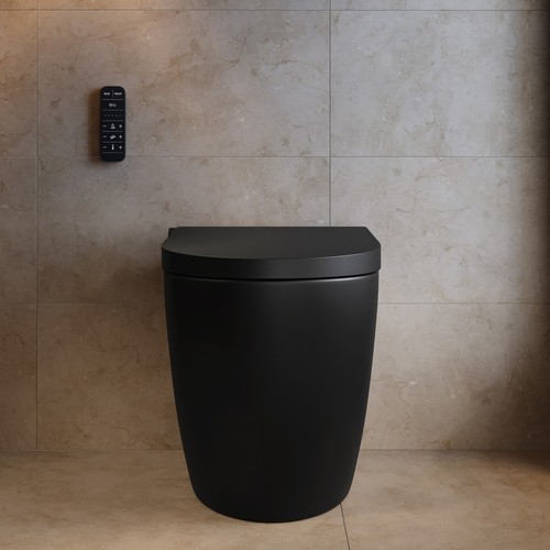 Matt black back wall smart - matt, to