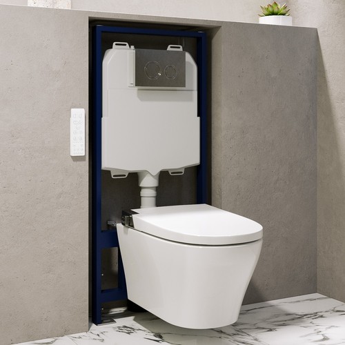 Wall hung smart bidet - smart,