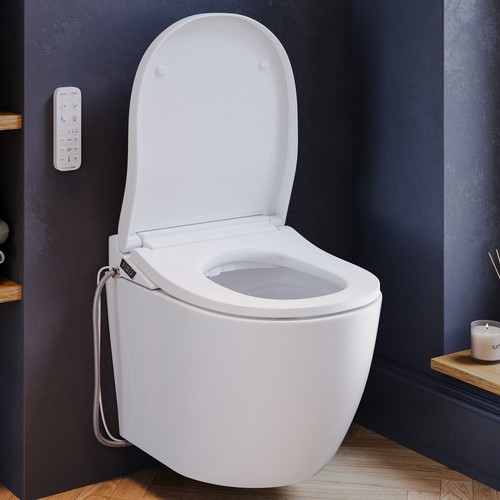Roma wall hung smart bidet - smart,