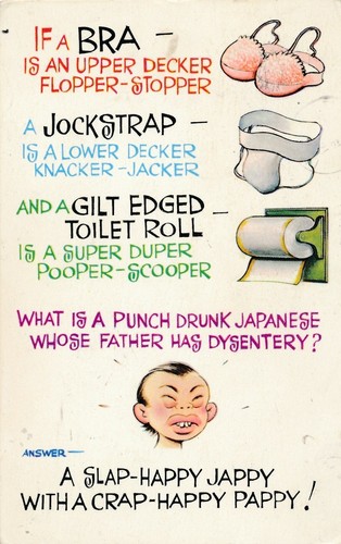 Postcard comic bamforth - postcard,